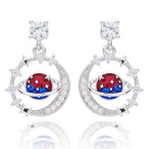 349439 CELESTIAL VIBRANT PLANET SP EARRINGS